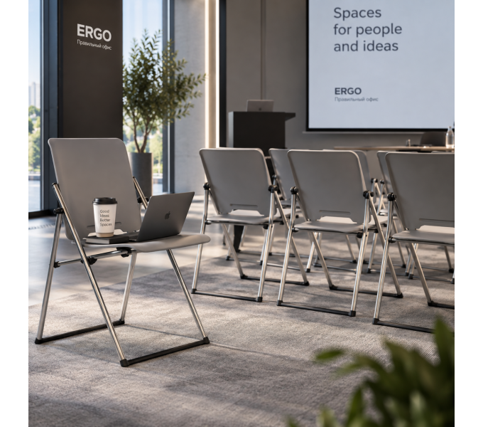 Стул для конференций ERGO Fold CF (Grey)