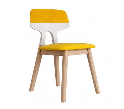 Арт стул KANO Sunshine (ESS30.MM) Yellow (B-MA02)