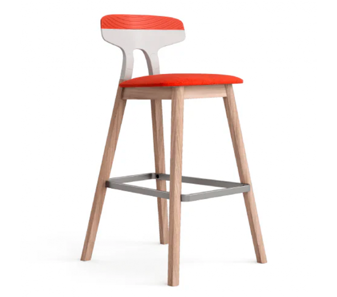 Барный стул KANO Sunshine (ESS31.MM) Red (B-MA04)