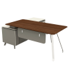 Стол руководителя KANO Gaddi (MGD80R.18) Brown (CY07)