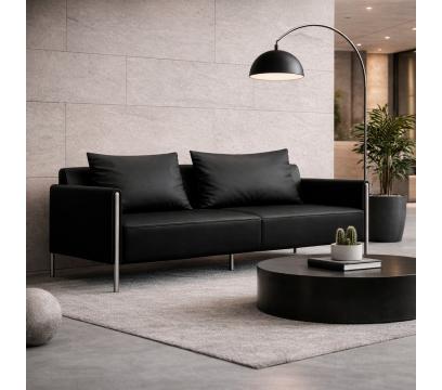 Диван трёхместный KANO (SRE50.3P) Black (S10-001)