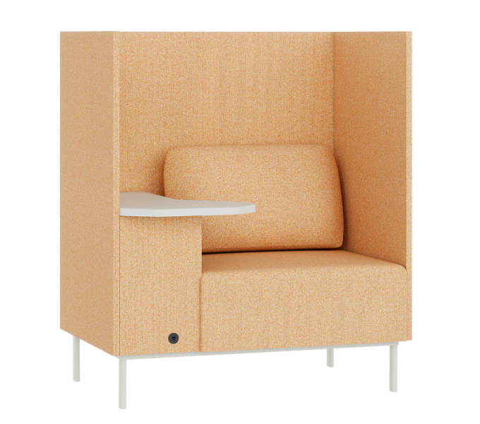 Диван одноместный KANO (SLX13R-2.1.5B) Orange (B-MR02)