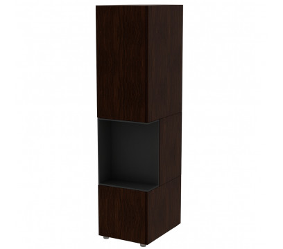 Шкаф-тотем руководителя LAS Monolith Brown (061L Wenge)