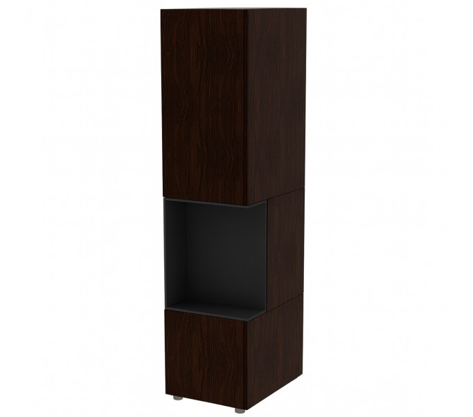 Шкаф-тотем руководителя LAS Monolith Brown (061L Wenge)
