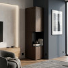 Шкаф-тотем руководителя LAS Monolith Brown (060R Wenge)