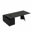 Стол для руководителя LAS Monolith Gray (008R Slate)