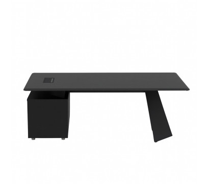 Стол для руководителя LAS Monolith Gray (008R Slate)