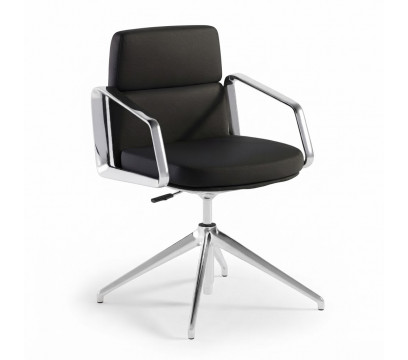 Кресло для посетителей LAS Lead Black (089 Nero)