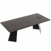 Стол для руководителя LAS Monolith Black (032 Nero desire) с мраморным эффектом 