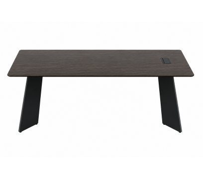 Стол для руководителя LAS Monolith Black (032 Nero desire) с мраморным эффектом 