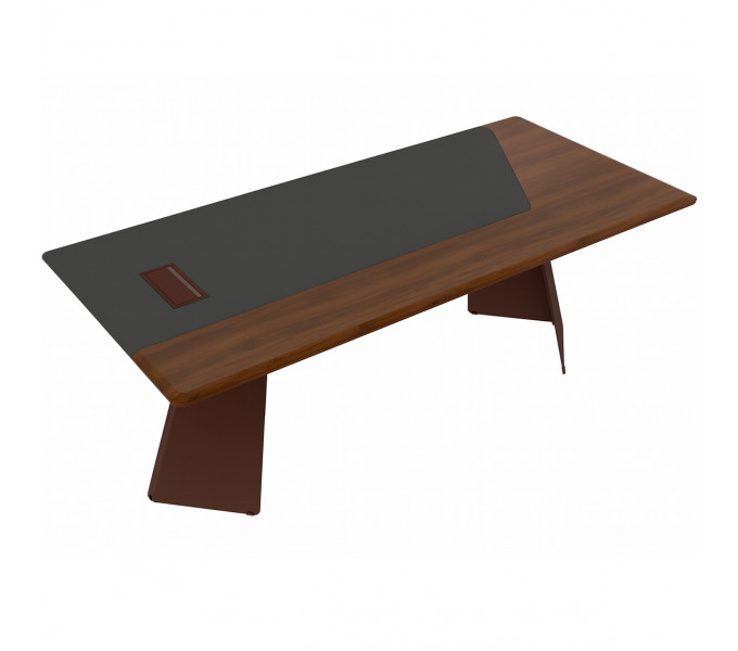 Стол для руководителя LAS Monolith Brown (204 Wenge) с планшетом