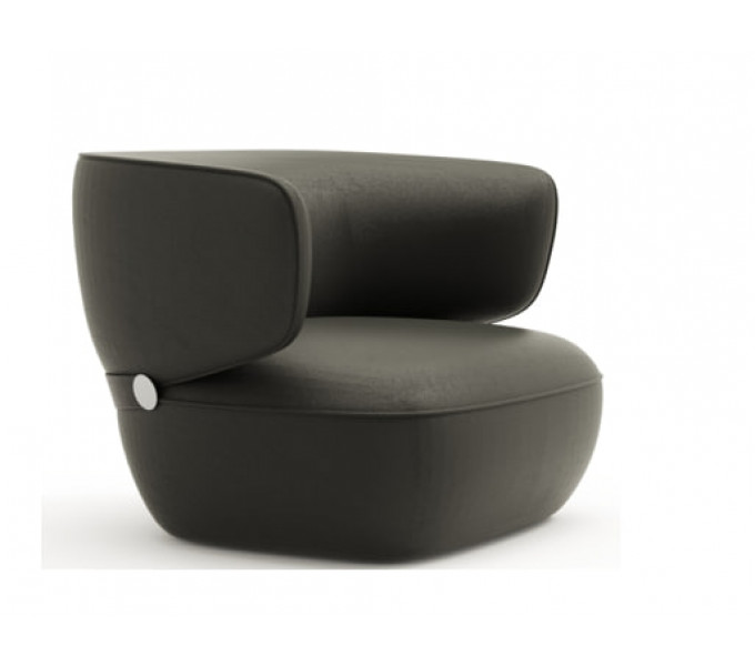 Диван одноместный KANO (SGL60.1T) gray (Z13-007)