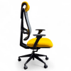 Офисное кресло KANO X1 HB (EX182.SW) Grey+Yellow (W-DB02+BP-MP04)