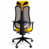 Офисное кресло KANO X1 HB (EX182.SW) Grey+Yellow (W-DB02+BP-MP04)