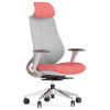 Офисное кресло KANO X2 HB (EX281.SW) Grey+Red (W-DB02+BP-MP03)