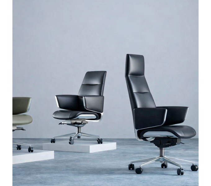 Кресло для руководителя KANO Norman MB (ENM91.ST) Black (Z13-001)