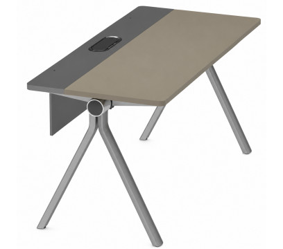 Офисный стол KANO Maddi (FMD60.14) Grey Steel Leg (CF26)