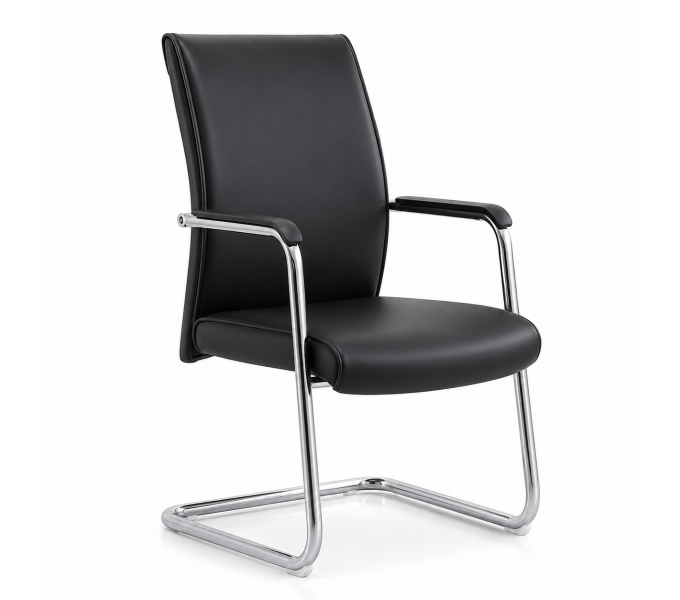 Кресло для посетителей ERGO Parker CF Black