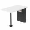 Стол для звукоизоляционной кабины FlexiSpot Silence L Pro Gray (metal)