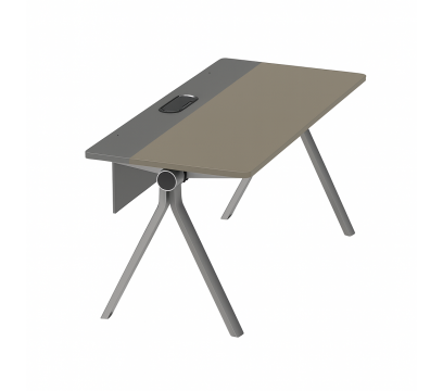 Офисный стол KANO Maddi (FMD60.12) Gray Steel Leg (CF26)