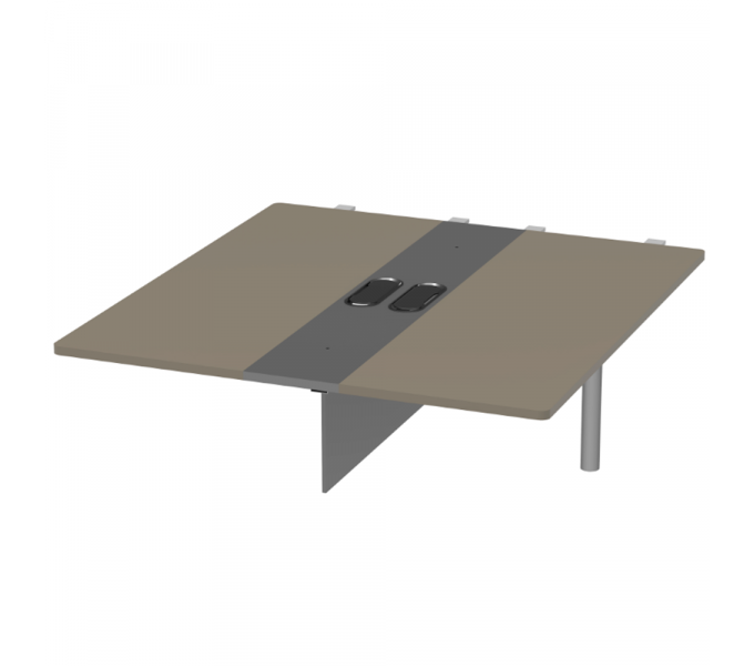 Офисный стол KANO Maddi (FMD66X.12) Gray (CF26)