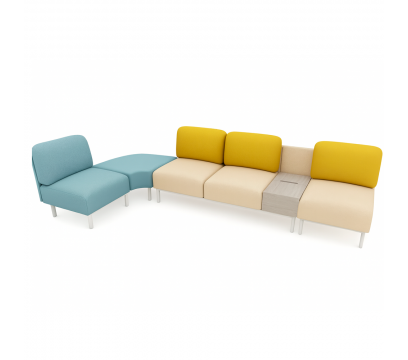 Модульный диван KANO Lancy 2 Green&Orange