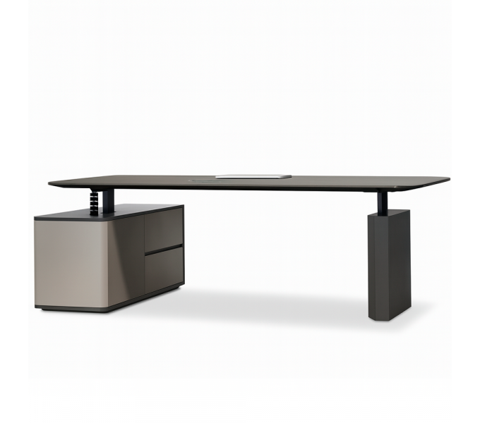 Офисный стол ERGO Sector (JS-A4) Black