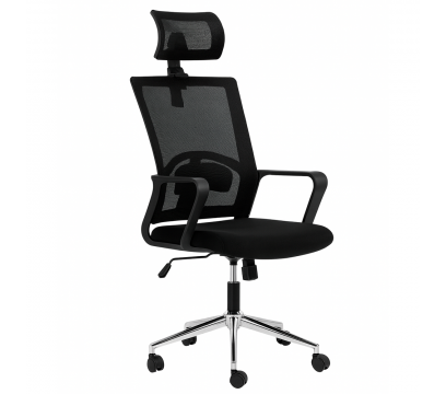 Офисное кресло ERGO Regan HB Black