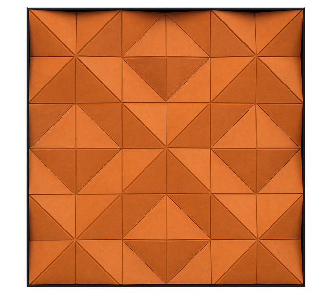 Акустическая арт-объект ERGO Vibe Orange (1200мм*1200мм)