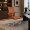 Кресло для посетителей ERGO Parker CF Brown