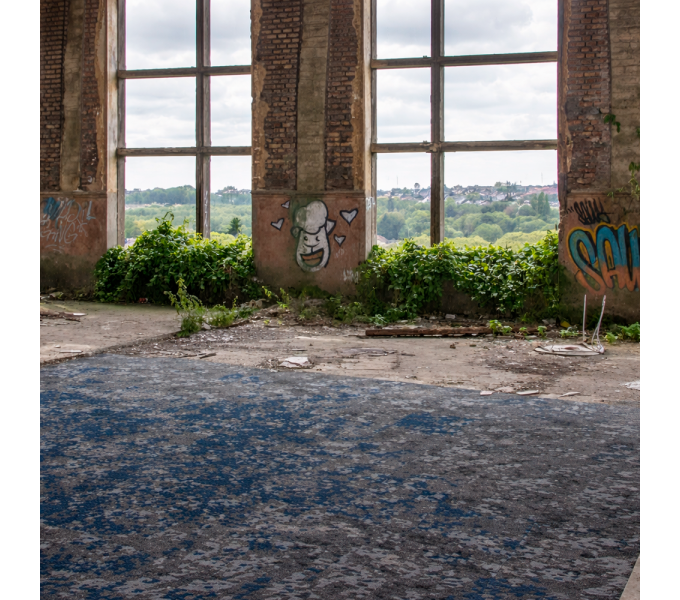 Ковровая плитка Bloq PA Large 516 Ultra marine (500×500 мм, 8.5 мм, 4 м²/уп.)