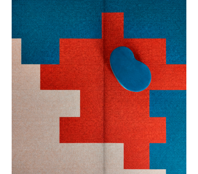 Ковровая плитка Bloq PA Balance 130 Sahara (500×500 мм, 6.9 мм, 5 м²/уп.)