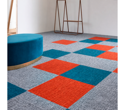 Ковровая плитка Bloq PA Balance 218 Paprika (500×500 мм, 6.9 мм, 5 м²/уп.)