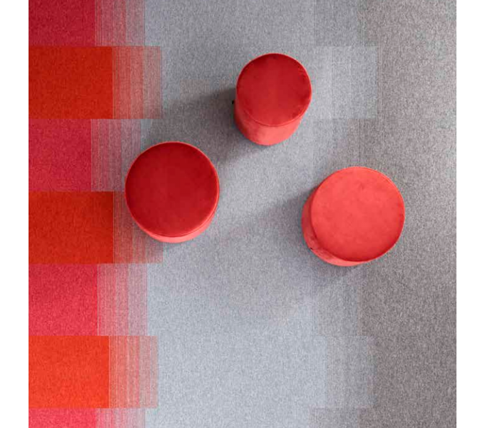 Ковровая плитка Bloq PA Connexion 406 Soft Road (500×500 мм, 6.0 мм, 5 м²/уп.)