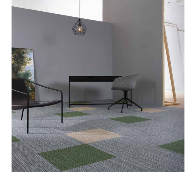 Ковровая плитка Bloq PA Rhythm 121 Melody (500×500 мм, 6.0 мм, 5 м²/уп.)