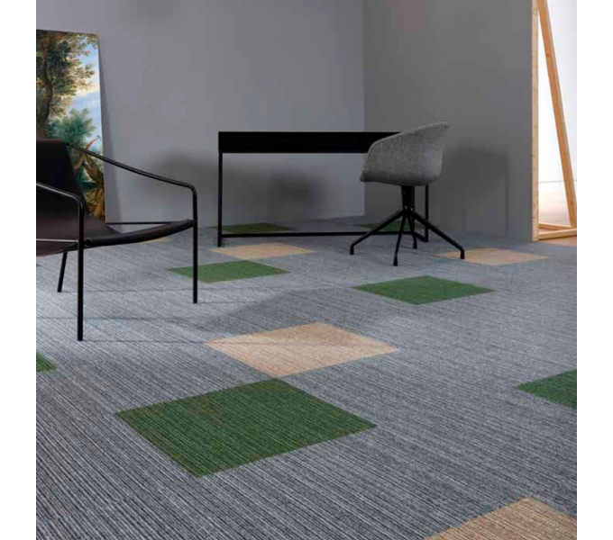 Ковровая плитка Bloq PA Rhythm 941 Frequency (500×500 мм, 6.0 мм, 5 м²/уп.)