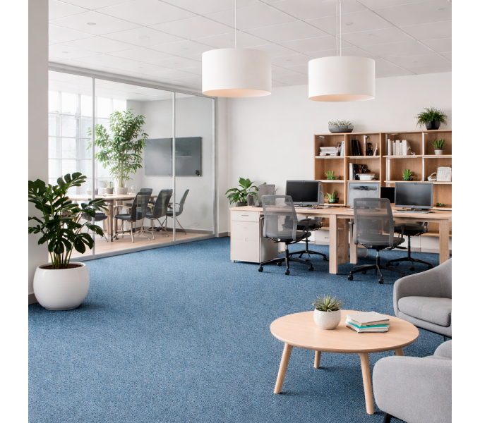 Ковровая плитка Bloq PA Tradition 510 Midnight (500×500 мм, 6.0 мм, 5 м²/уп.)