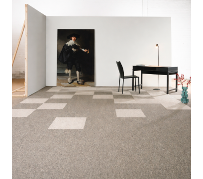 Ковровая плитка Bloq PA Tradition 605 Ice (500×500 мм, 6.0 мм, 5 м²/уп.)