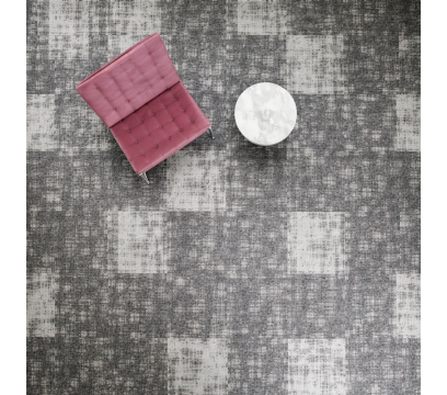 Ковровая плитка Bloq PA Negative 972 Fog (500×500 мм, 7.4 мм, 5 м²/уп.)