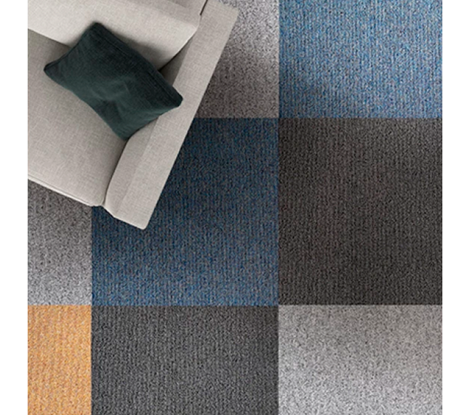 Ковровая плитка Bloq PP Explore 922 Silver (500×500 мм, 6.5 мм, 5 м²/уп.)