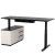Офисный стол с электроприводом ERGO Renzo (SM) Black&Gray