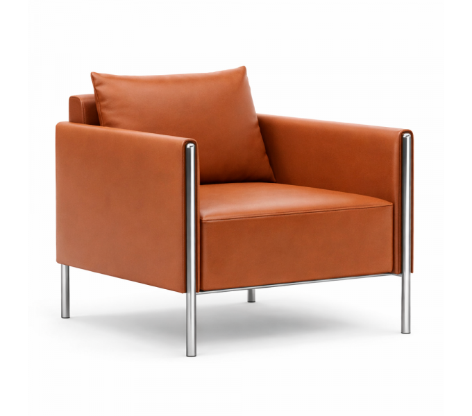 Диван одноместный KANO (SRE50.1P) Orange (S10-004)