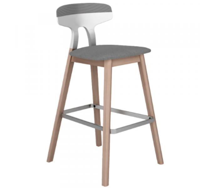 Барный стул KANO Sunshine (ESS31.MM) Grey (B-MA02)