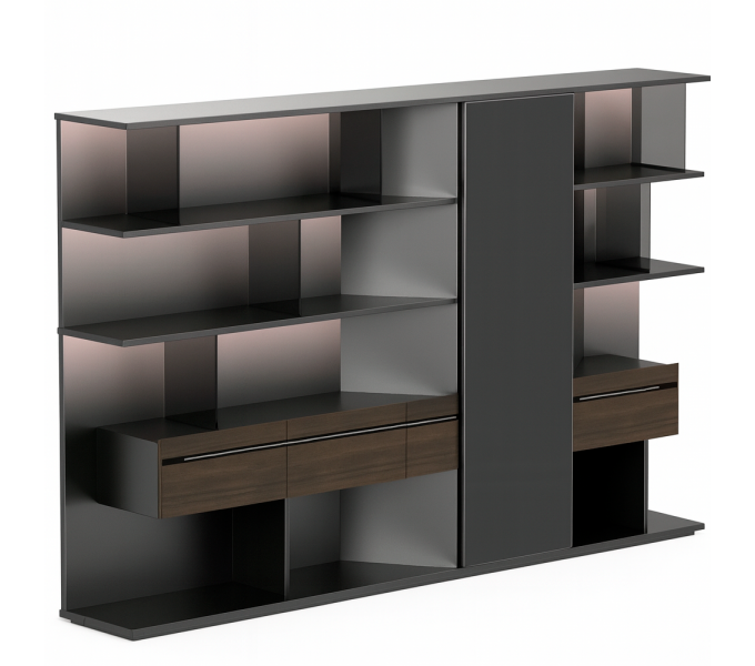 Шкаф руководителя KANO Aurora (MJG90.30) (CY27)