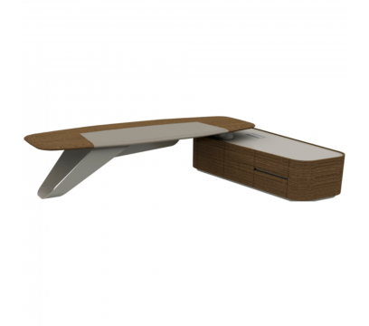 Стол руководителя KANO Ring (MQR80R.31) Brown (CY19)