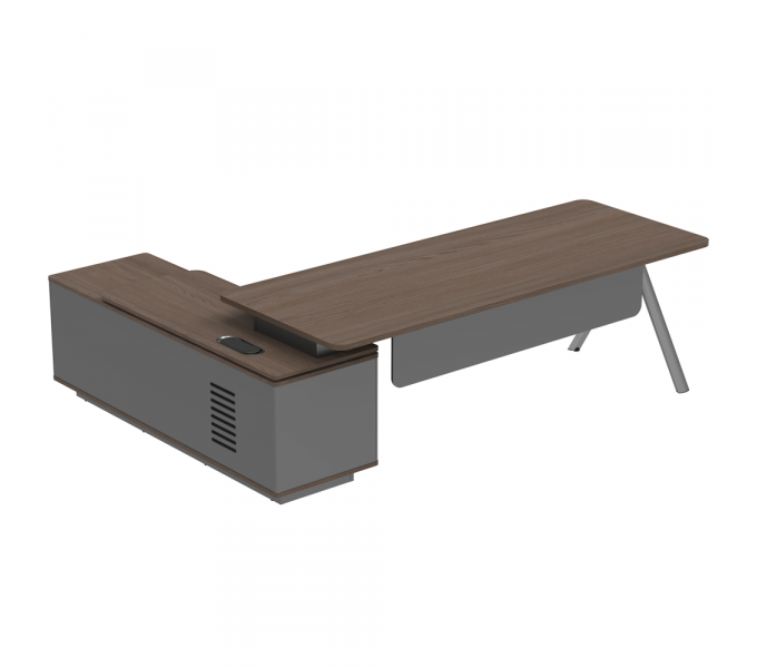 Стол руководителя KANO Maddi (FMD81R.24) Melamine (CF08+CF17)