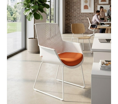 Стул для конференций ERGO Juni Ultra CF Orange