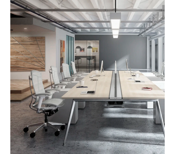 Офисное кресло OKAMURA Contessa 2 (CCJ3BW FPD2) Gray