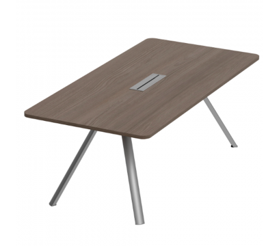 Стол для переговоров KANO Maddi (FMD71.20) Brown (CF42)+Gray Steel Leg