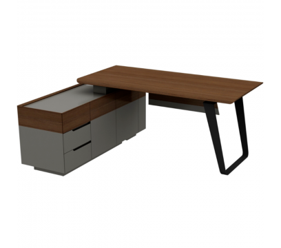 Стол руководителя KANO Quzzi (MQZ80L.18) (CY07)